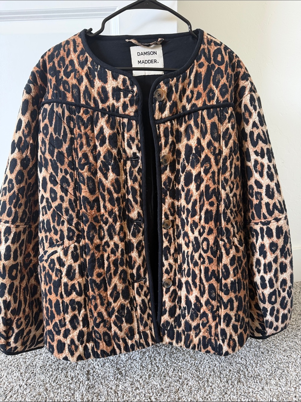 Damson Madder Women's Leopard Print Jacket